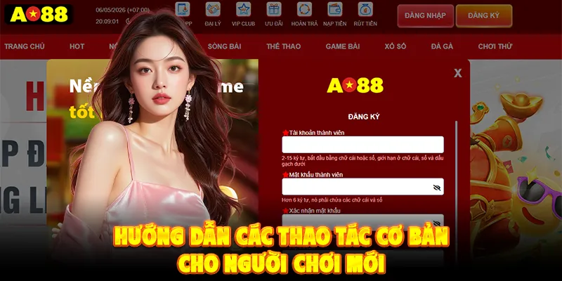 Hướng dẫn các thao tác cơ bản cho người chơi mới